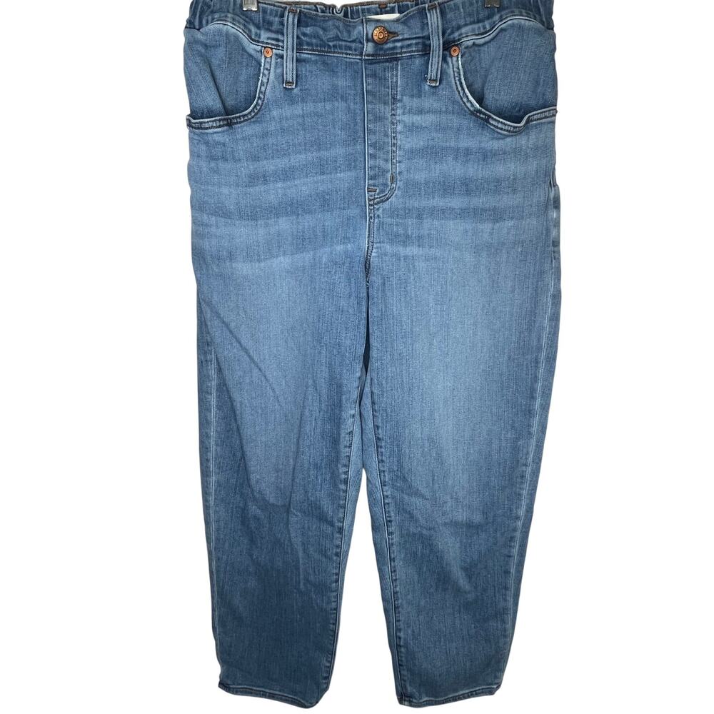 Madewell buttery soft elastic waist pull-on stretchy jeggings, size 29, EUC